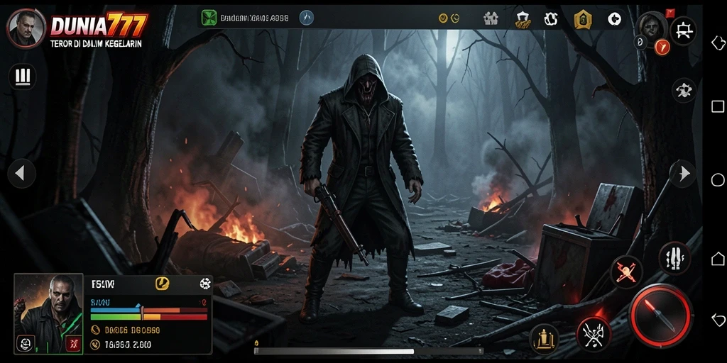 Gameplay DUNIA777 yang mencekam dengan nuansa Horror menyelimuti.
