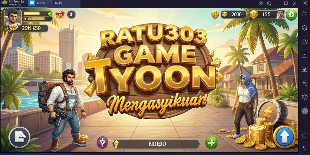 Tampilan gameplay Tycoon yang menarik dan interaktif di RATU303.