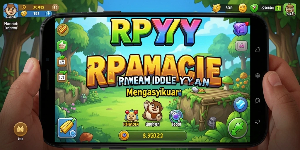 Screenshot utama RPYYY menampilkan gameplay menawan dengan karakter yang aktif.