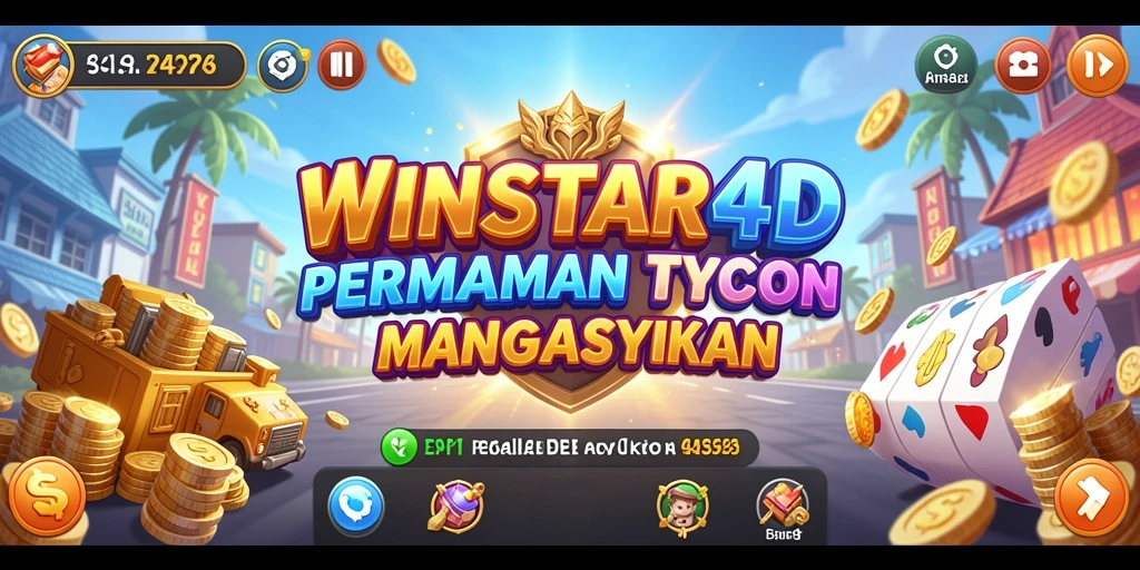 Tampilan gameplay WINSTAR4D yang menarik dan menantang.